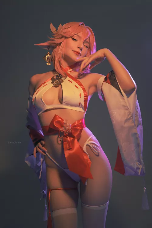 Yae Miko from Genshin Impact by michi_kyunn by michi_kyunn