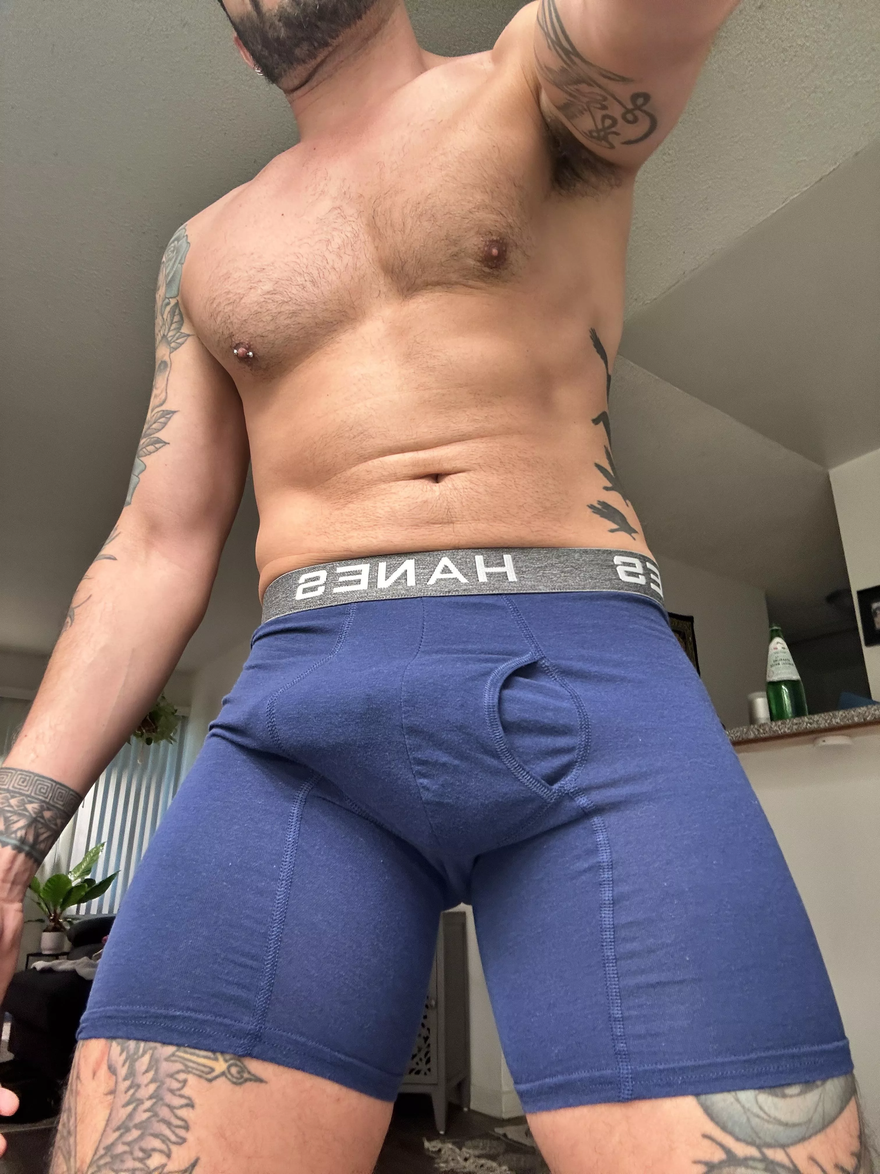 Blue Hanes 💙 posted by notorious_dani_boy