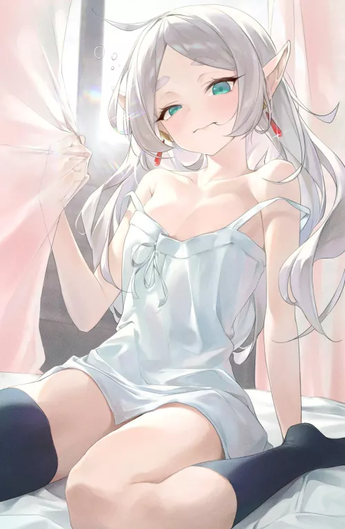 Frieren in the Morning (@UM__111) by Stand-on-Toilet