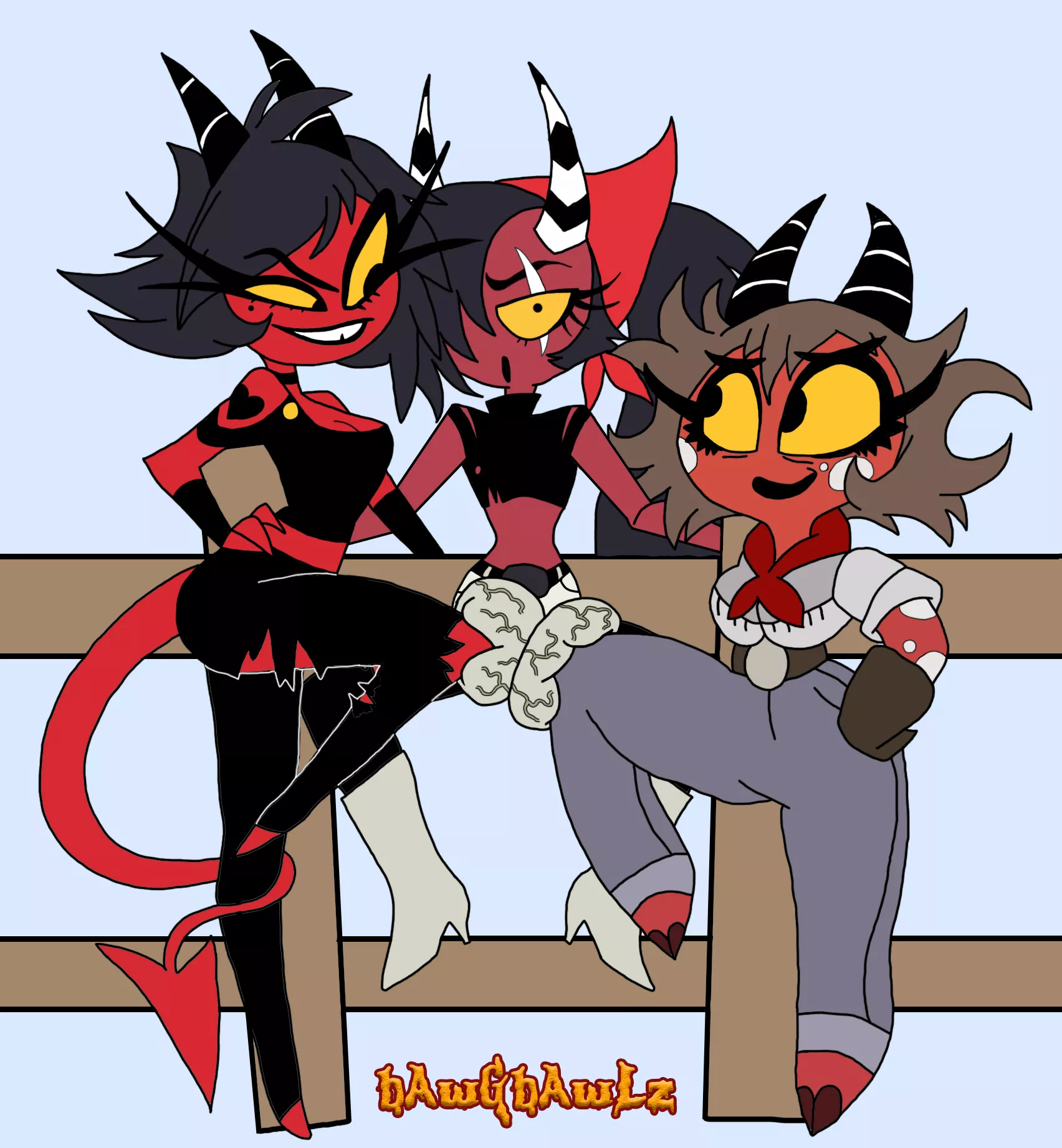 Helluva Boss posted by mushroomsonmyass