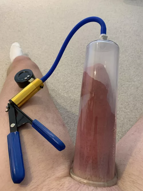 In my new 10x2.75” cylinder. Girth already packing it. Need to work on length. by 872415683