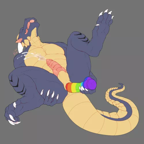 Milking Dragon [M] (Latiodile) by yunawaifu_