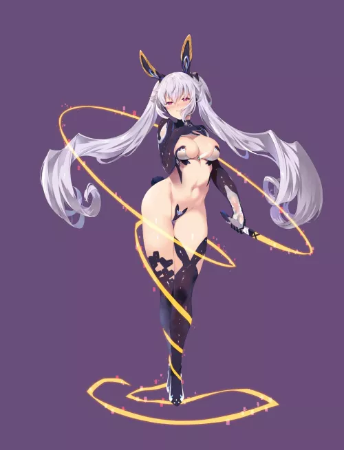 Moebius Bunny Rei [Eden's Ritter Grenze] by xdragon2k