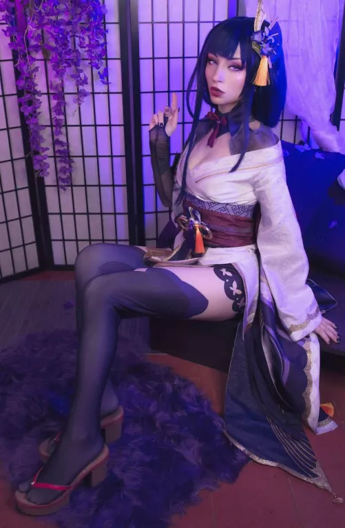 Raiden Shogun cosplay by (Shiroktsne)  by Weird-Doughnut7002