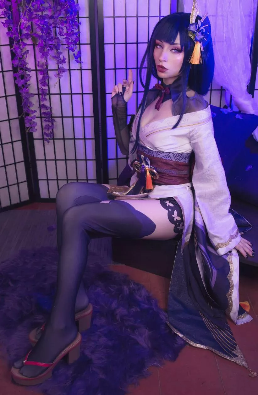 Raiden Shogun cosplay by (Shiroktsne)  posted by Weird-Doughnut7002