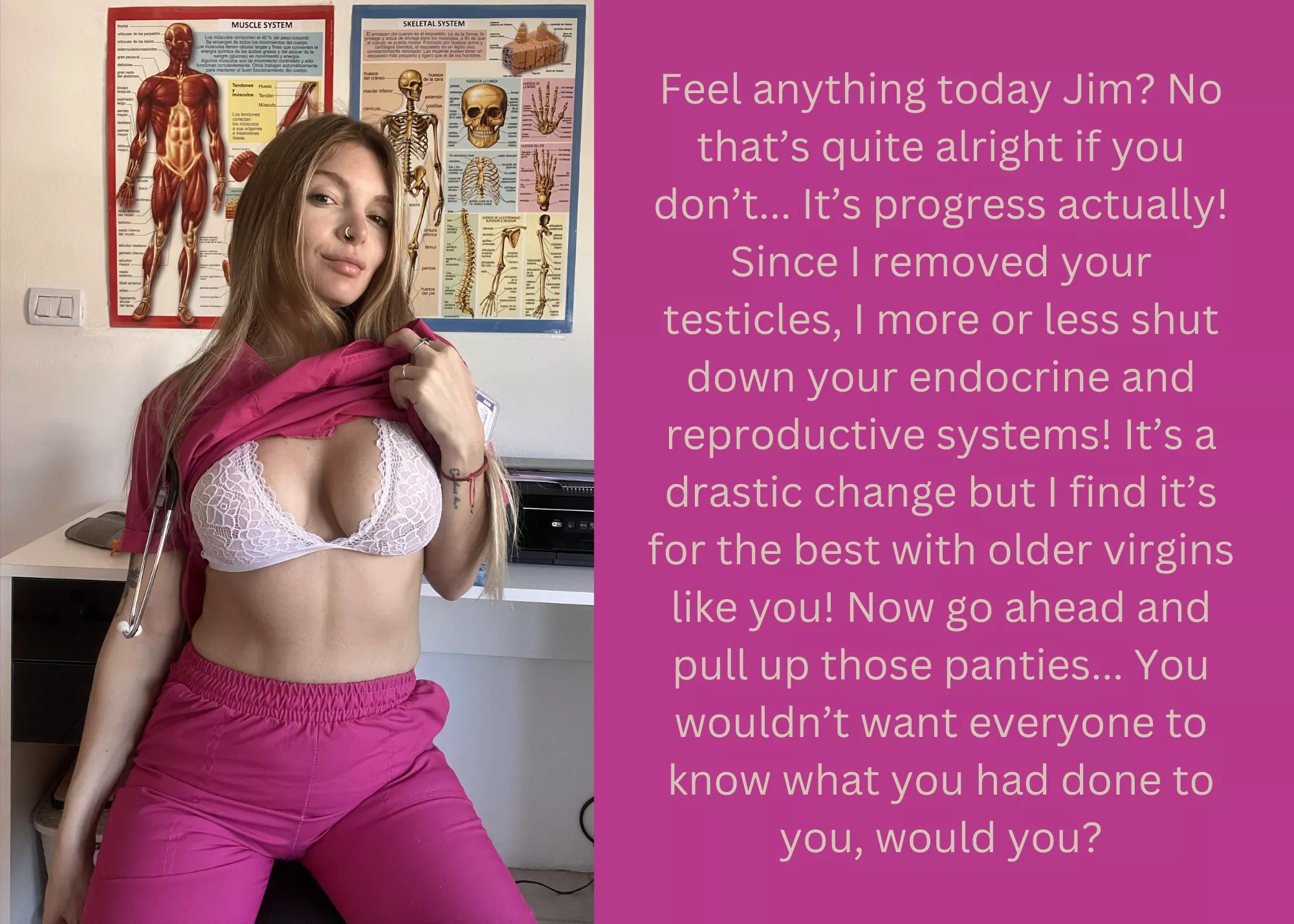 Shutting down your reproductive and endocrine systems! posted by Neutermenow