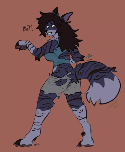 Tail burst - kotacat4 by Waxcessma