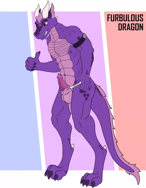 The Furbulous Dragon [M] (Replic-TuaniOne) by angelicHazel_