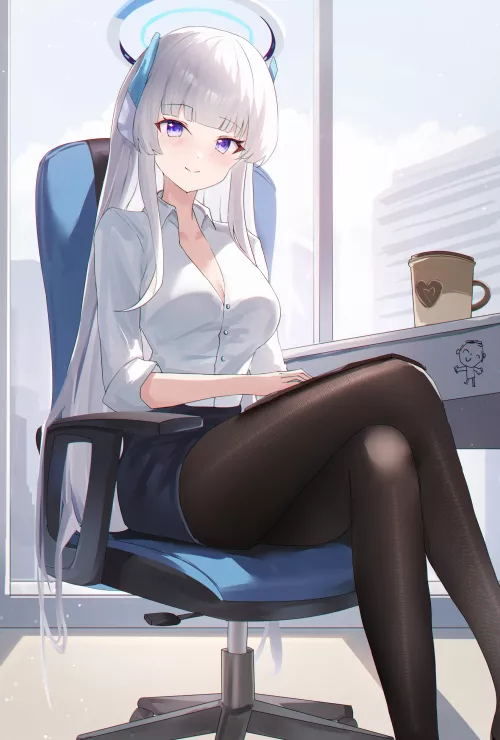 Ushio Noa [Blue Archive] by CheetahSperm18