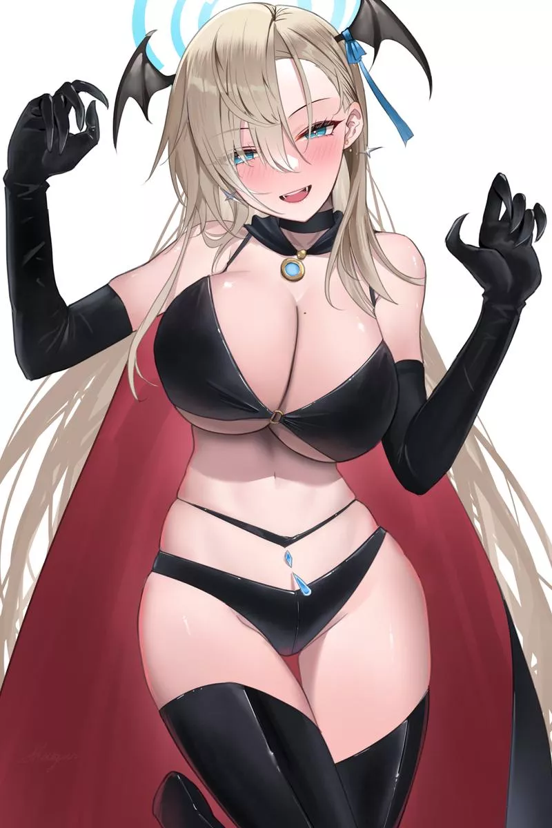 Vampire Asuna [Blue Archive] posted by A_MASSIVE_PERVERT