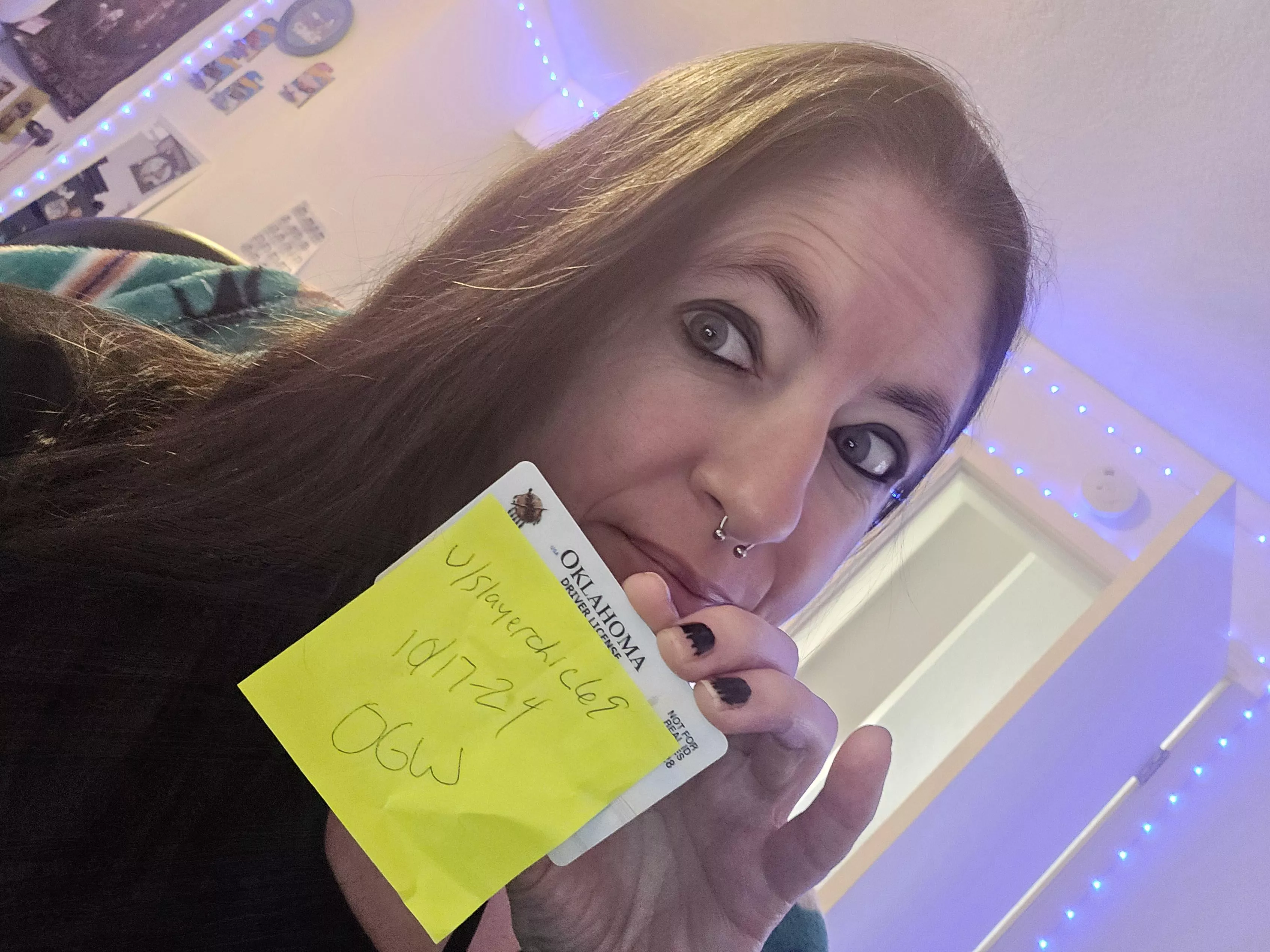 Verify me 😁 posted by Slayerchic69