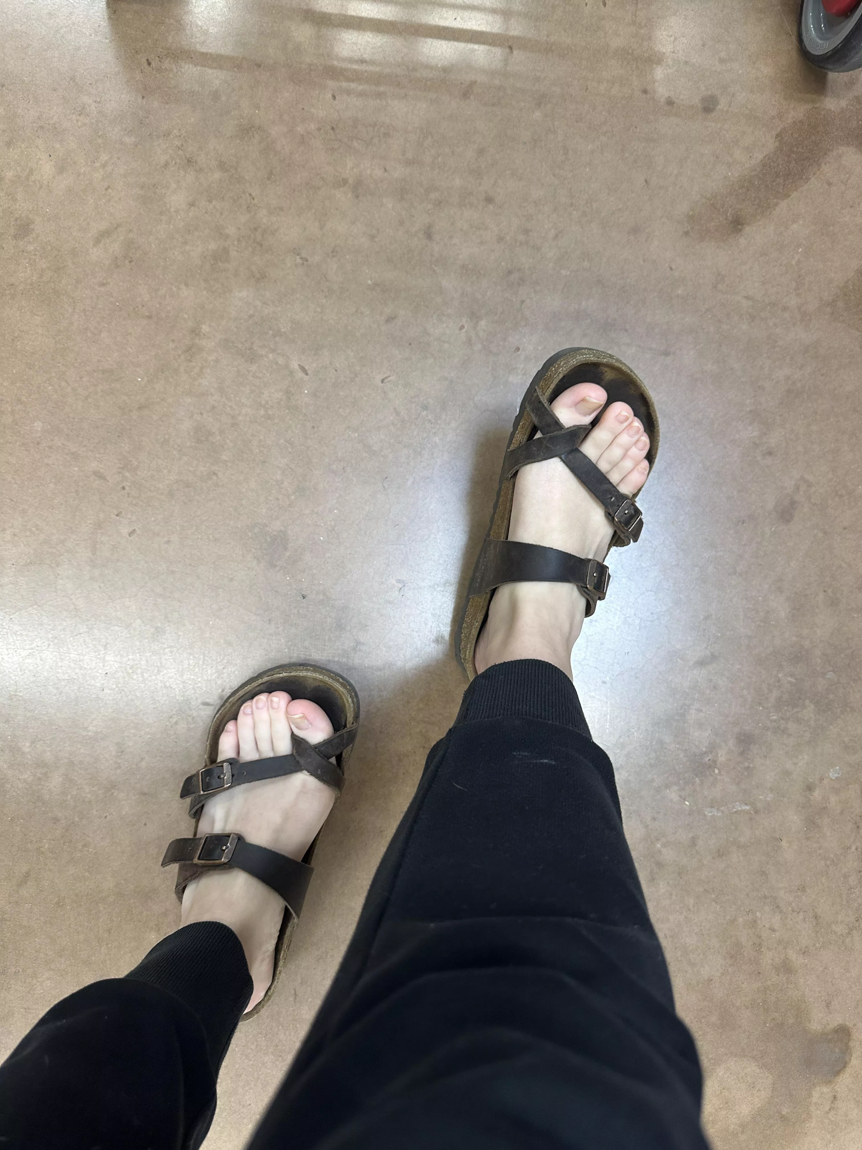 Why don't you start licking my foot instead of staring posted by CalmySalmy