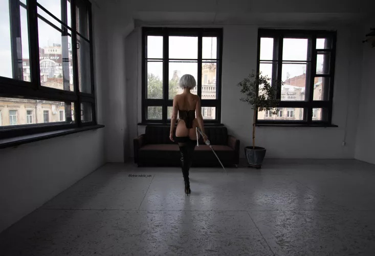 2B cosplay by aleksa.ndria_cos(me)  by RadiantAd3474