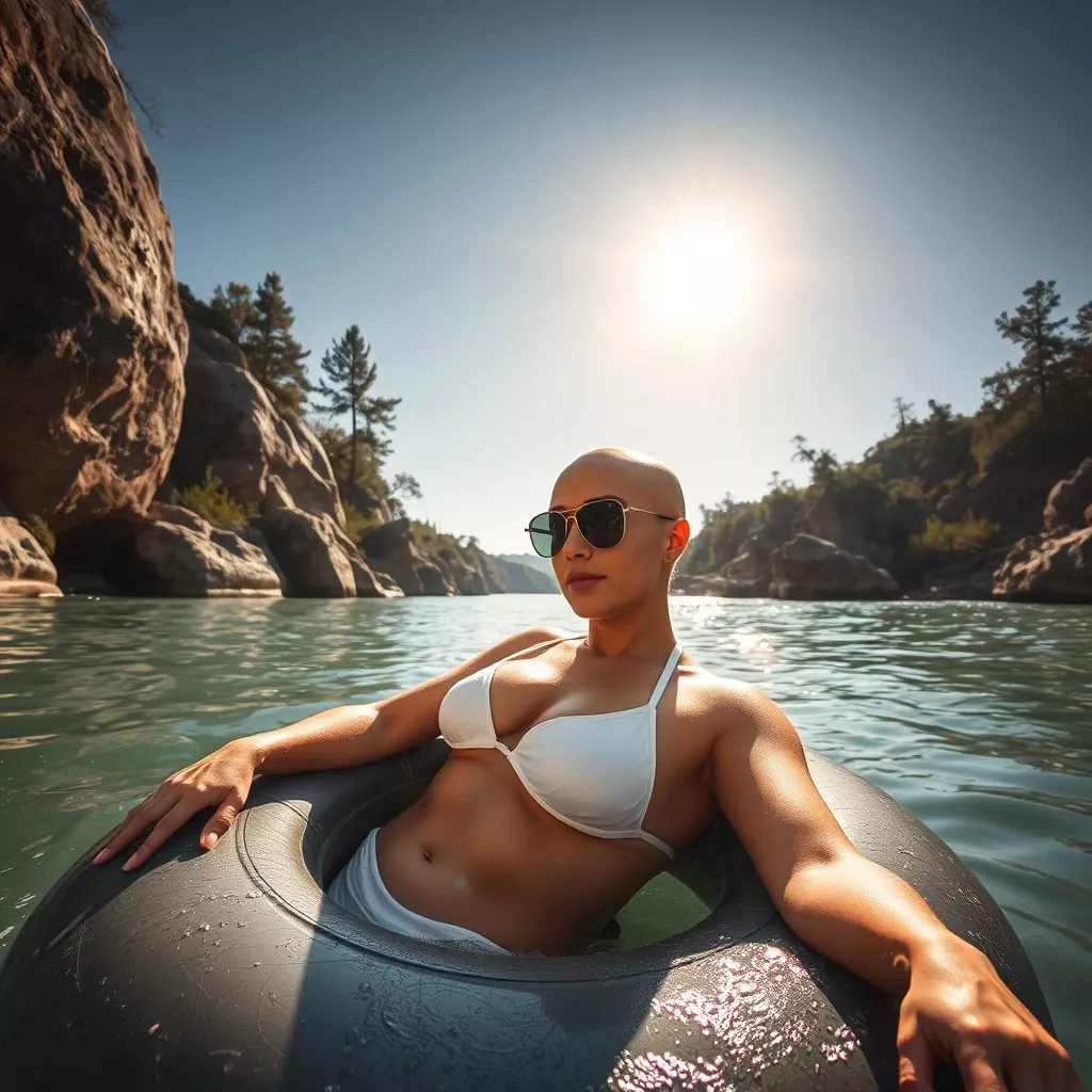 bald head AI model generated using Flux  posted by bix6969