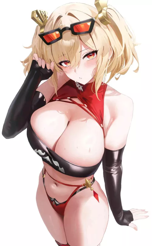 Burnice [Zenless Zone Zero] by CheetahSperm18