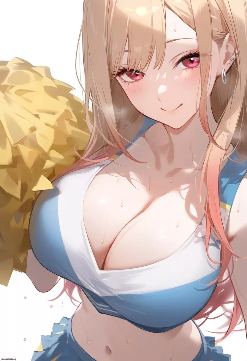 Cheerleader Marin Kitagawa  posted by CheetahSperm18