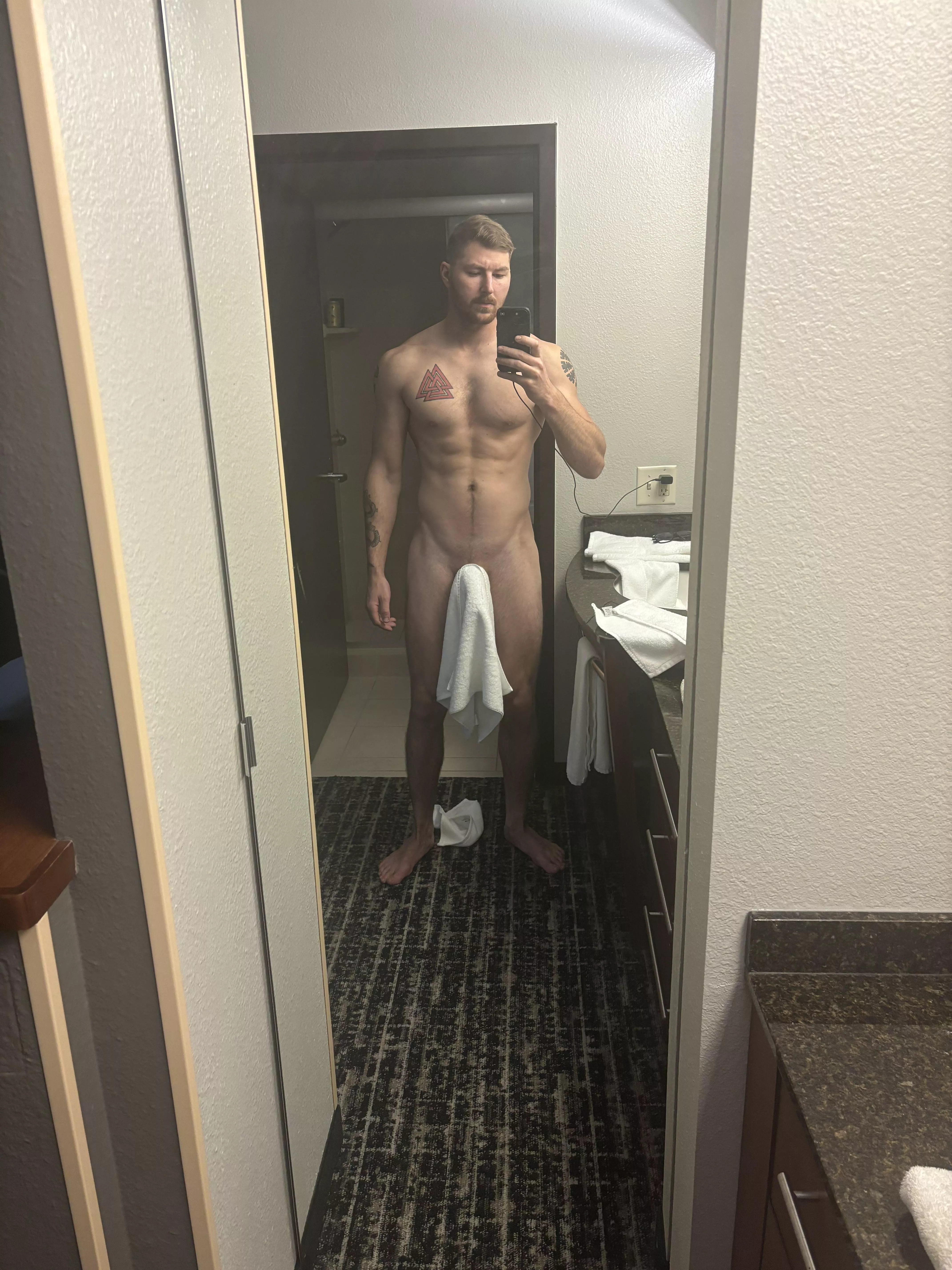 Come find out what’s holding this towel up posted by mysteriousmr_k