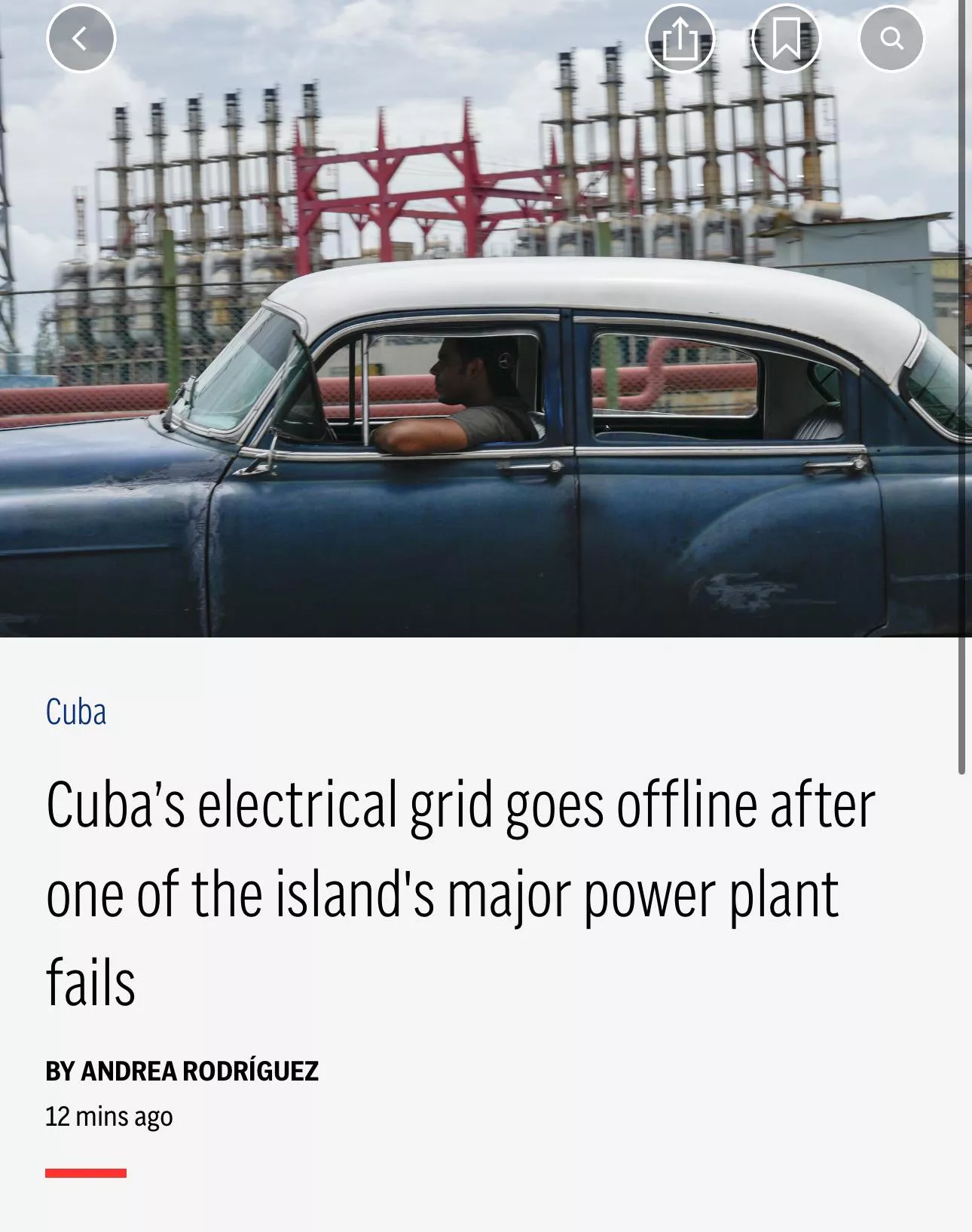 Cuba isn’t having a great time and I’d be curious to see the impact to supply… posted by rus-shackleford