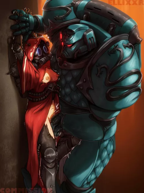 Dominated Skitarii guard by ellixxr by ChaosMarine123