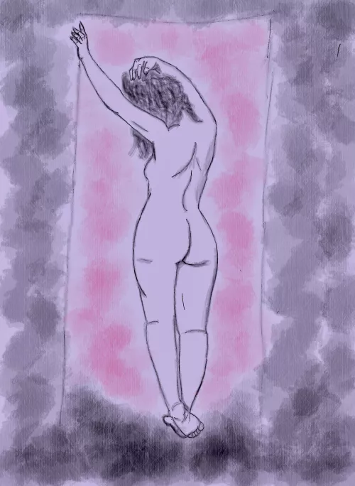 Doorway Beauty featuring u/nudelovecouple by me by MagpieMalachi