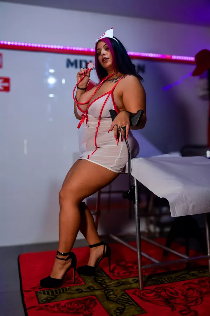 ever seen a nurse in heels? posted by Morghy26