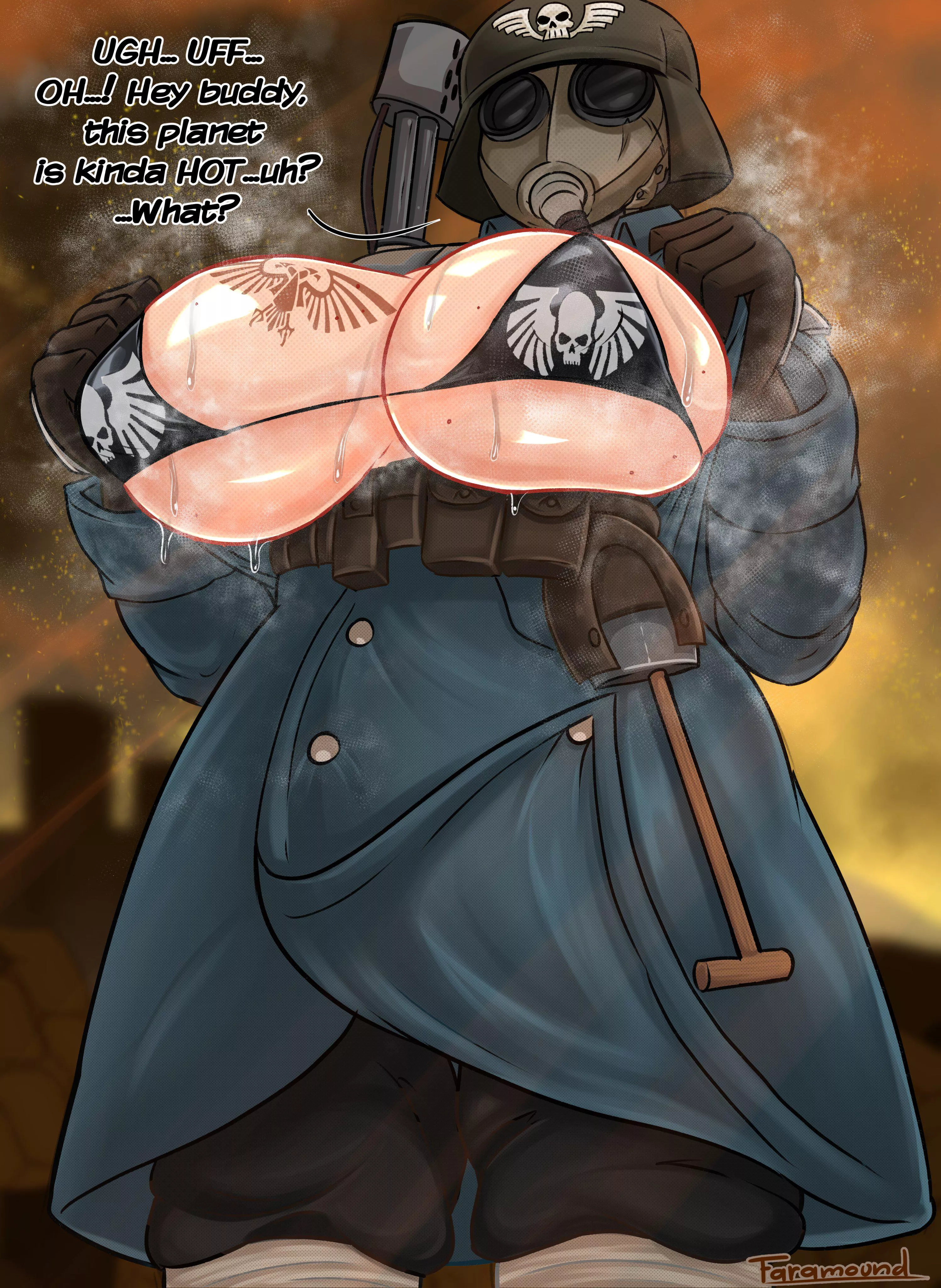 Fem Death Korps of Krieg by Faramound posted by Wanderingreader123