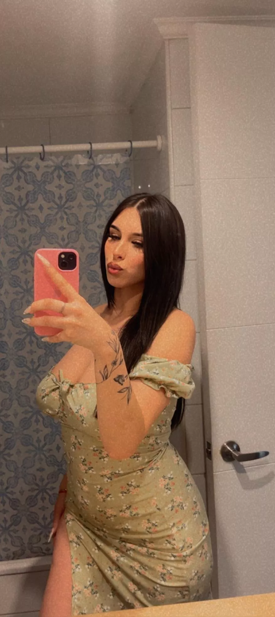 green tight dress ;)  posted by Sea_Experience_6918