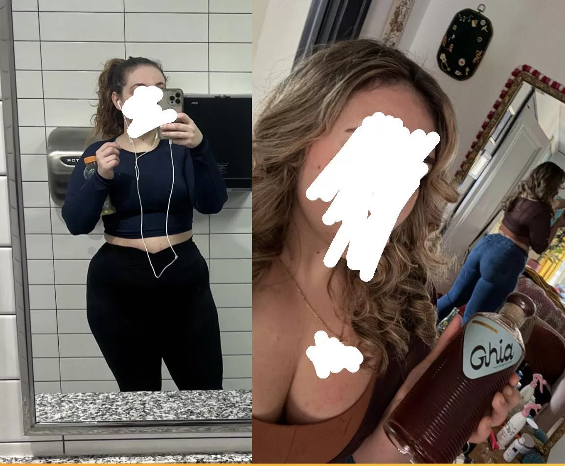 had to delete my original horny post because it had my face in it, but yall seemed to really enjoy my progress from february to now♥️ posted by aphrodit-e