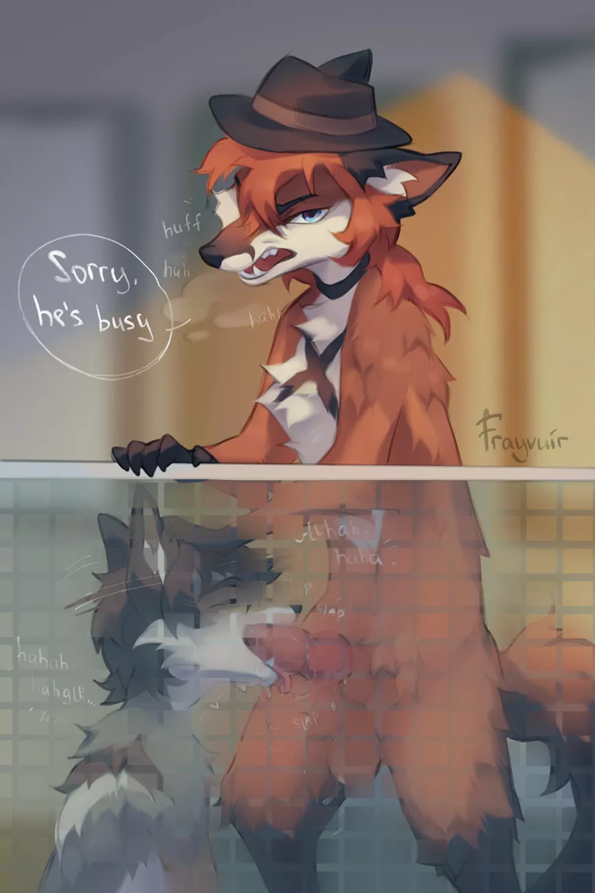 He's busy (by Reysi) posted by extro_introverted