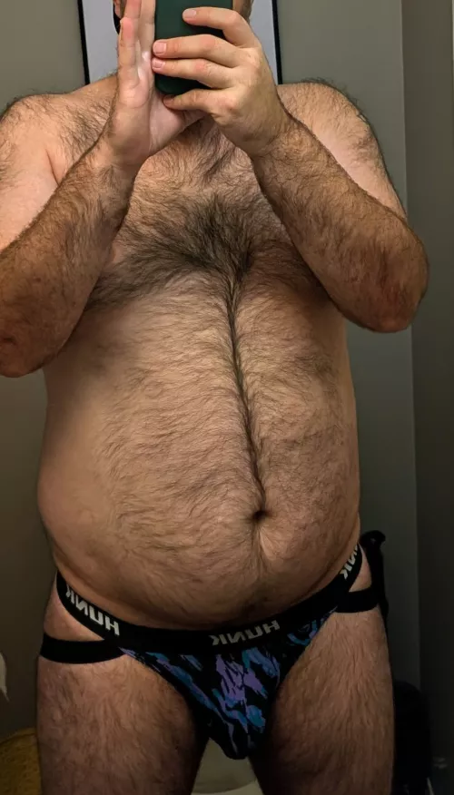 I love my body, would you? 😜 by hairychubbyman