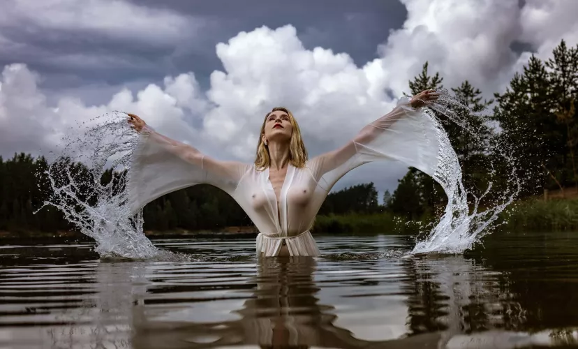 Lake and beauty  by SamanthaRougeHot