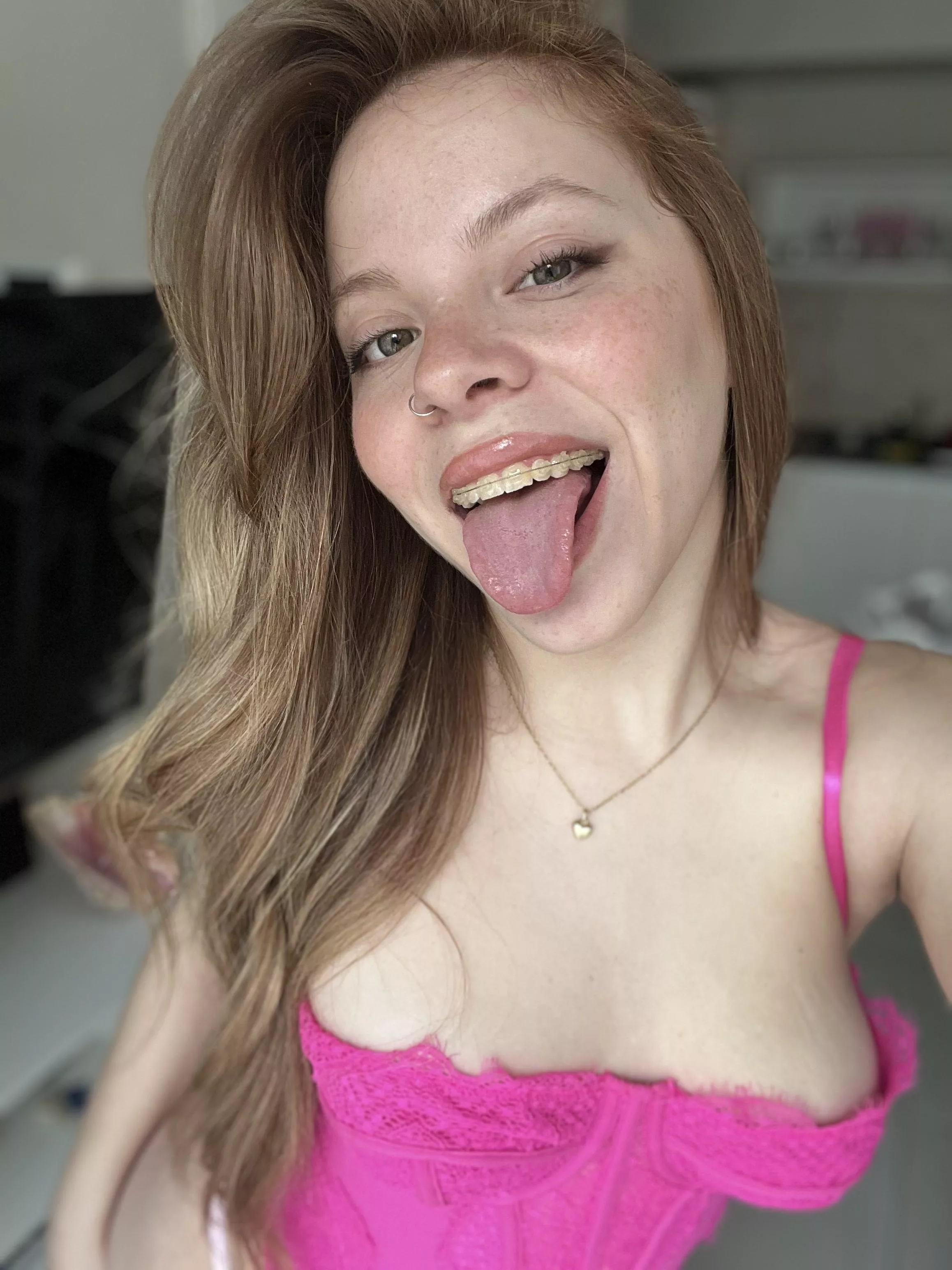 Let me lick your dick with this pretty tongue posted by Giuliana_deppata