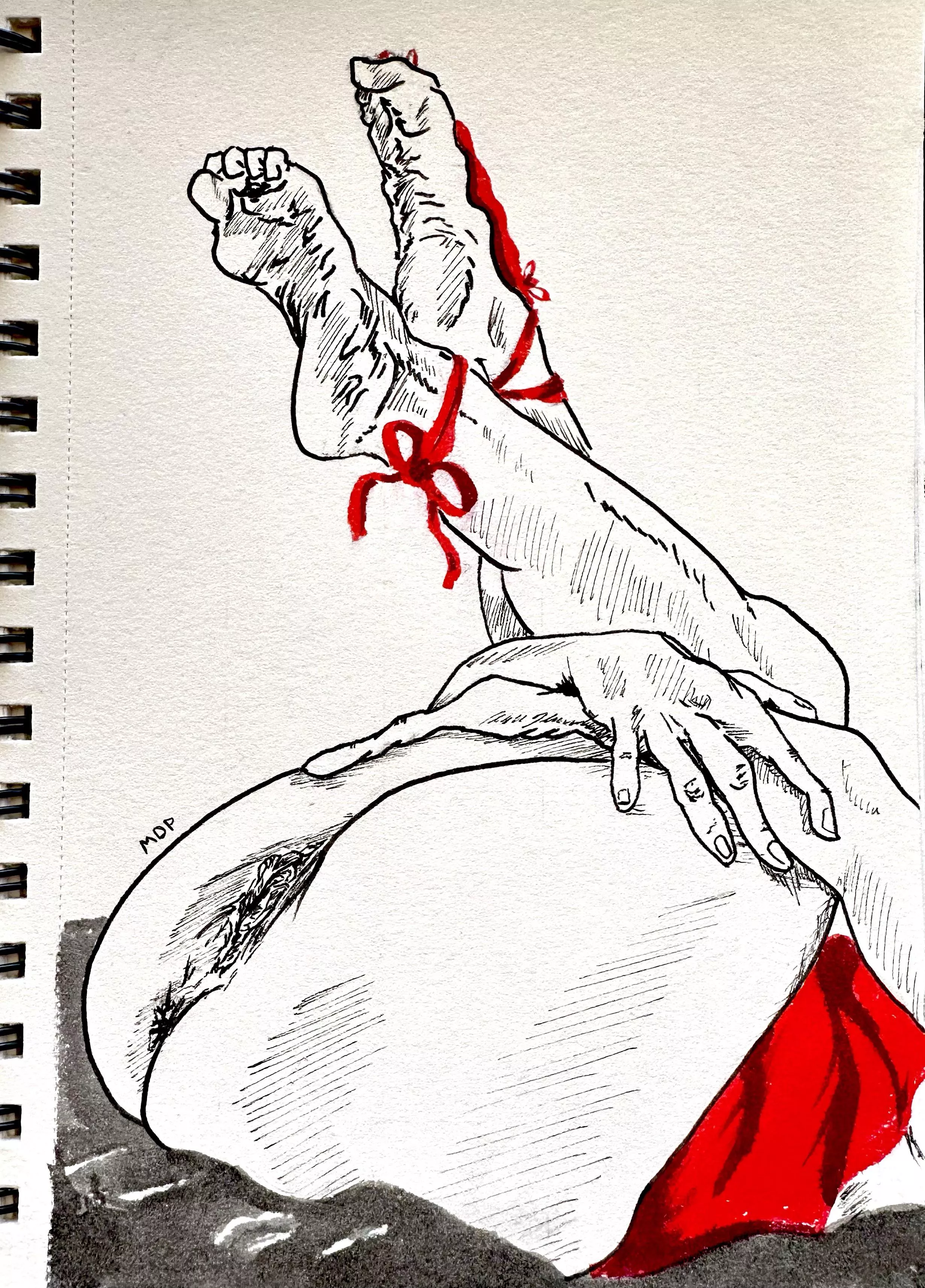 Red by me posted by mydrawingpractice