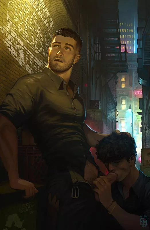 Seamus, after work🍀 [OC] posted by Ttyushera