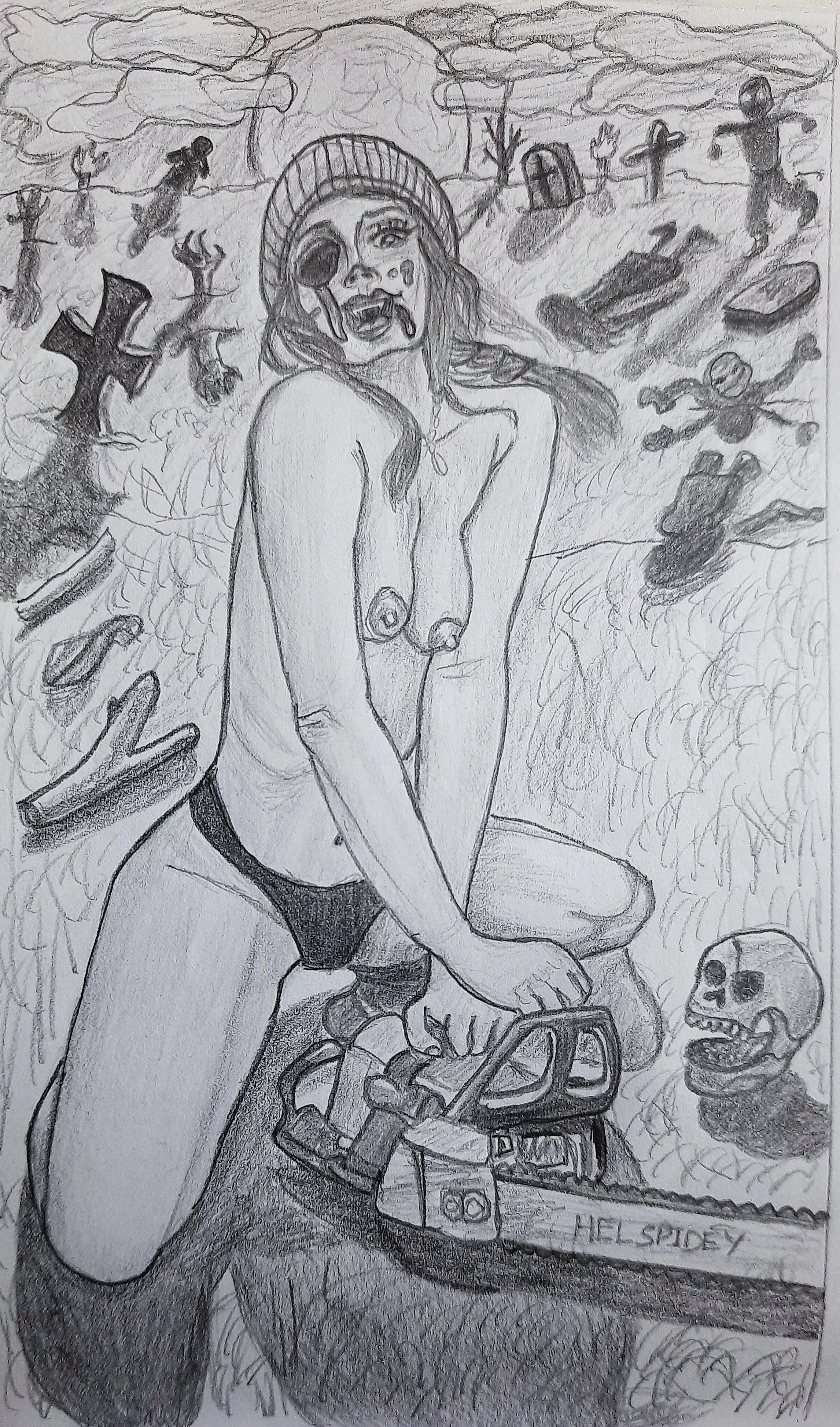 The Undead Siren by me (HelSpidey) posted by Shadowsmasherr