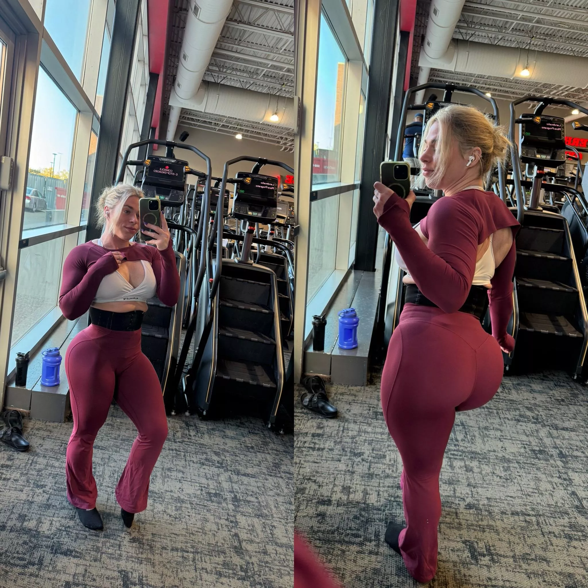 This yoga set looks so good on me posted by mandaiiiii