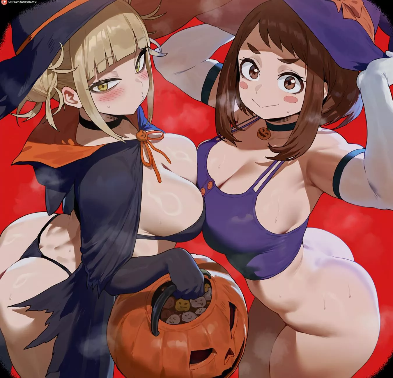 Toga and Uraraka (Shexyo) posted by Poke-Oji