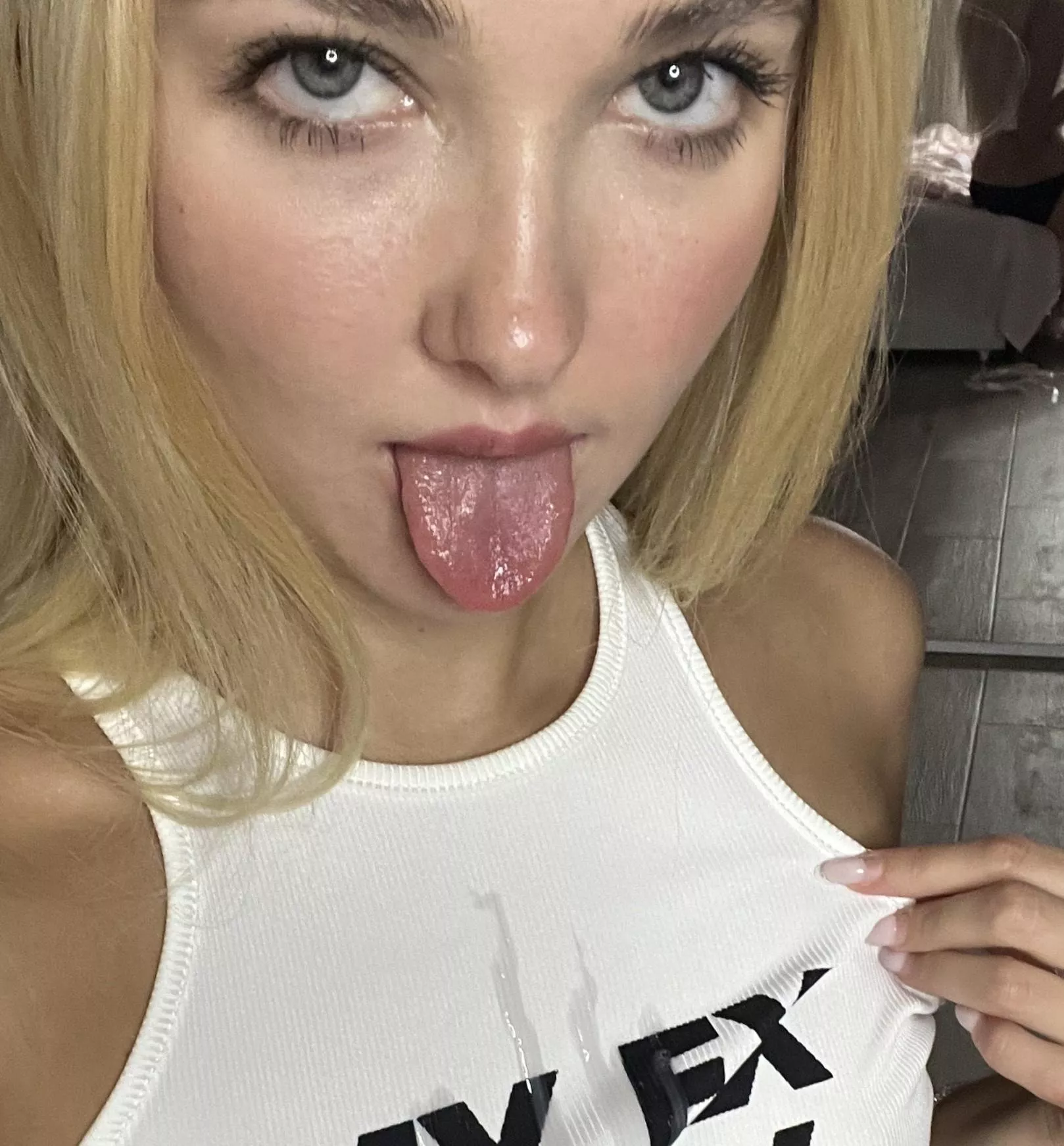 Told him to cum on my face but it didnt quite work posted by Arya_Doll