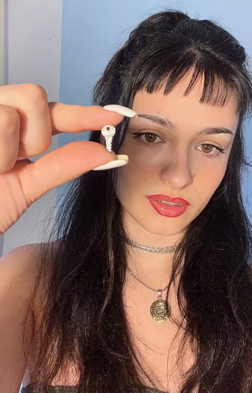 What's the longest time you've ever spent in a chastity cage? 🔐 😈	  posted by nastyalanastya