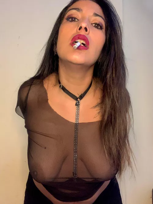 would you date a girl that smokes more than you? ;)  by sweetsophie01