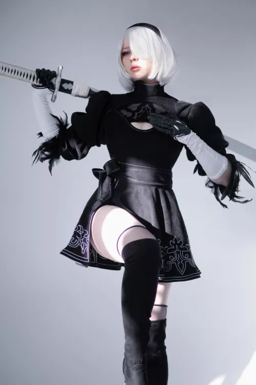 2B cosplay by Neroextra  by neroara_ara
