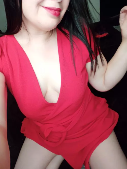  [f] I may or may not be wearing anything under this red dress... by Seductive_Samyra