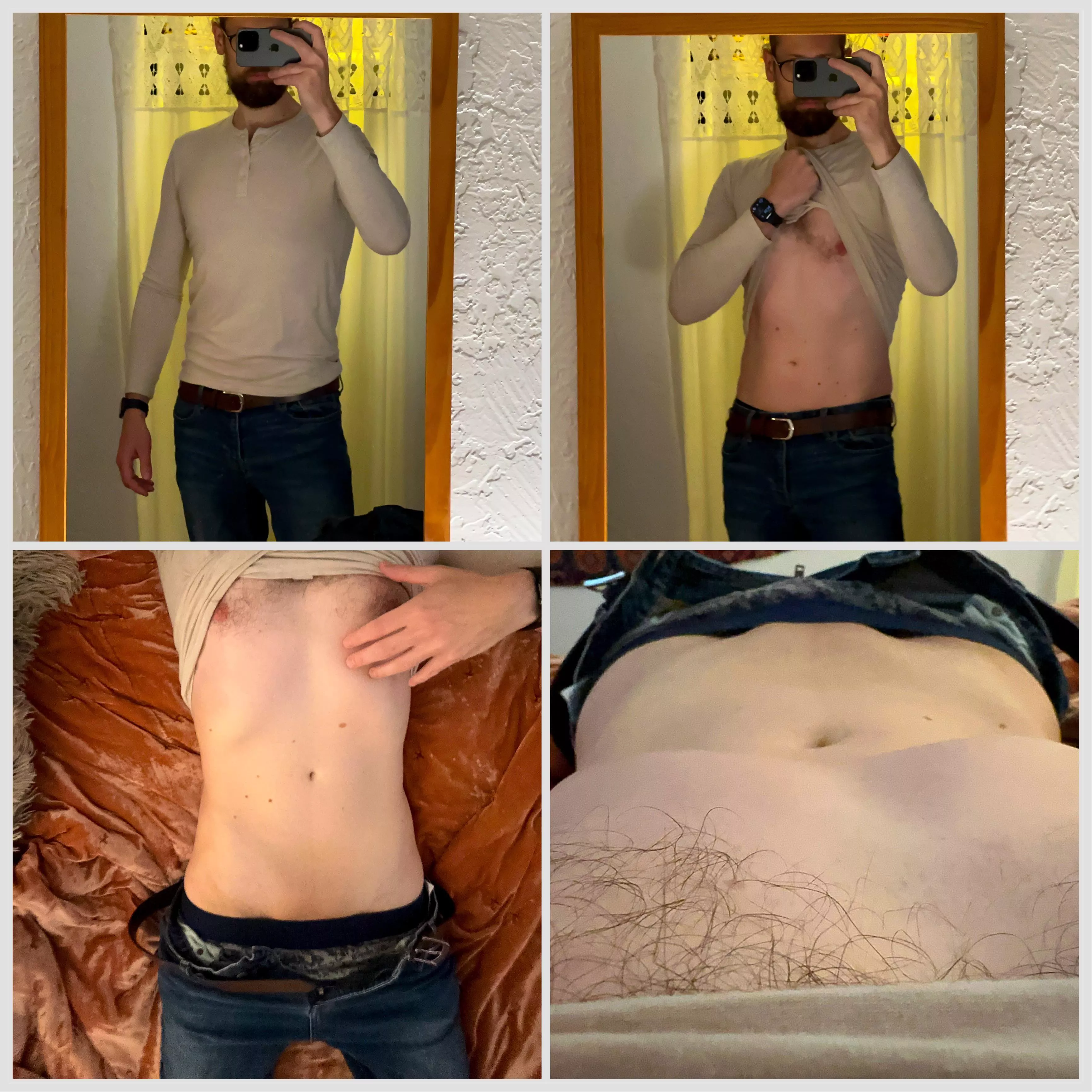 Freshly shaved with [m]y fave Henley  posted by mustache-monsieur