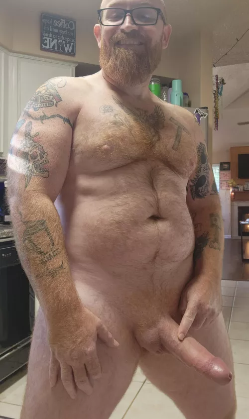 Ginger beard and boner 😁 by texcentricasshole