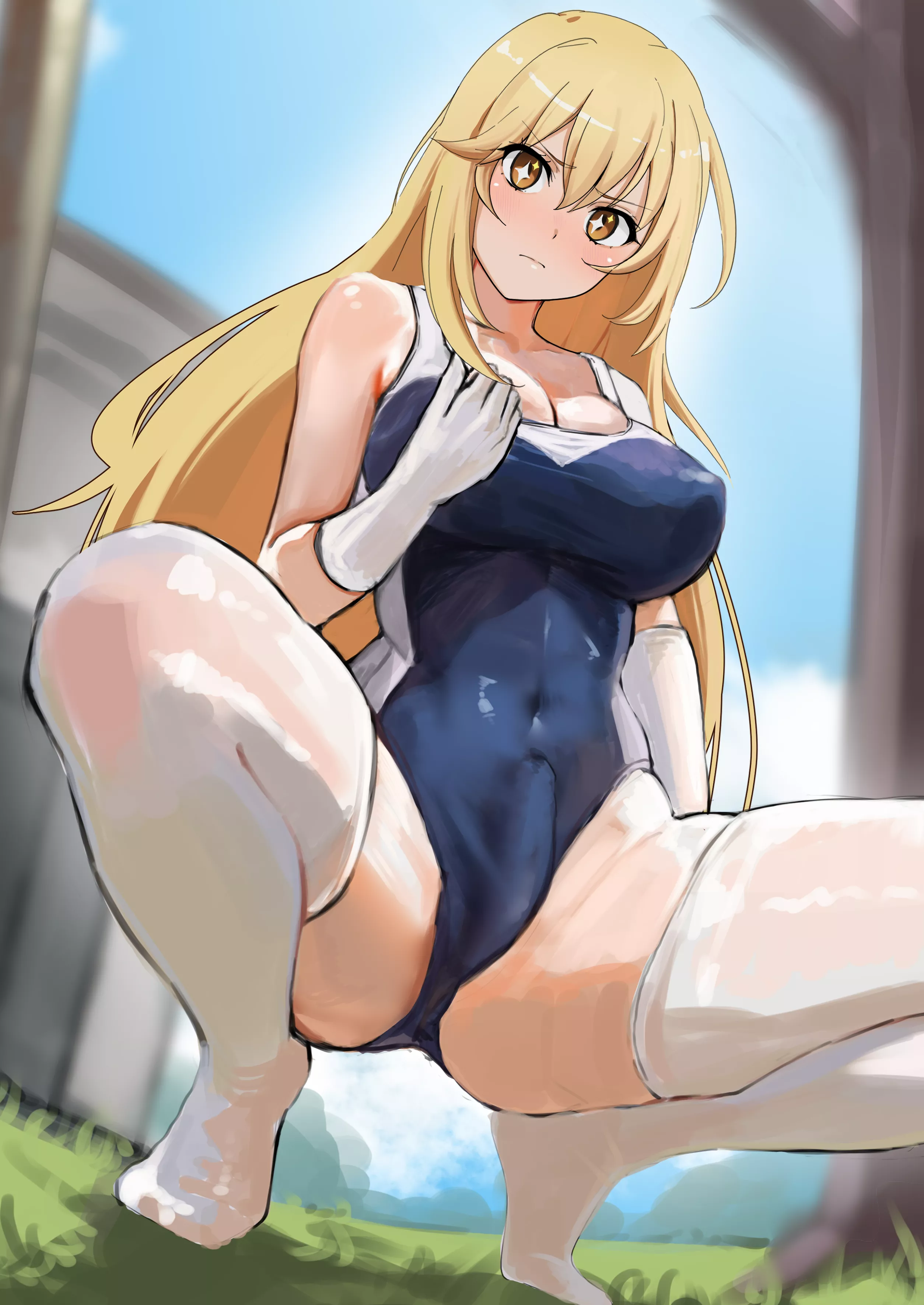 Misaki Shokuhou Swimsuit Blush (Futamin) [ toaru majutsu no index ] posted by Seaquences