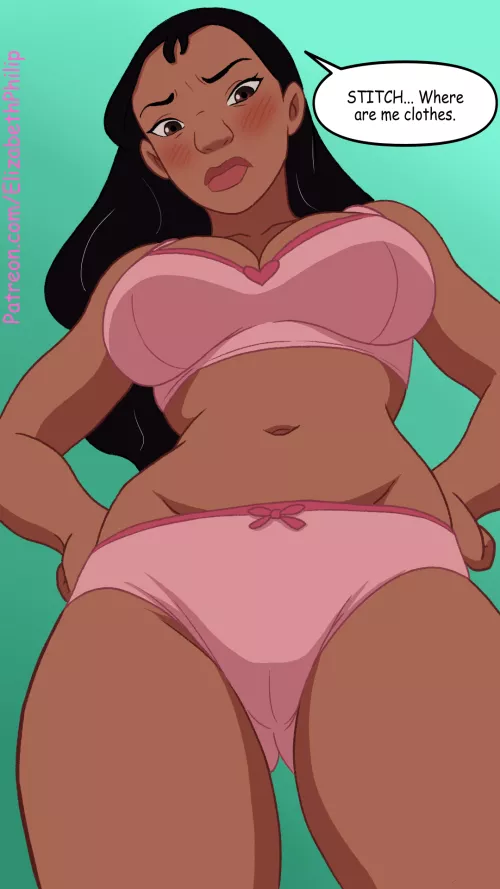 Nani [Lilo & Stitch] (ElizabethPhilip0501) by Unfair-Fun-1146