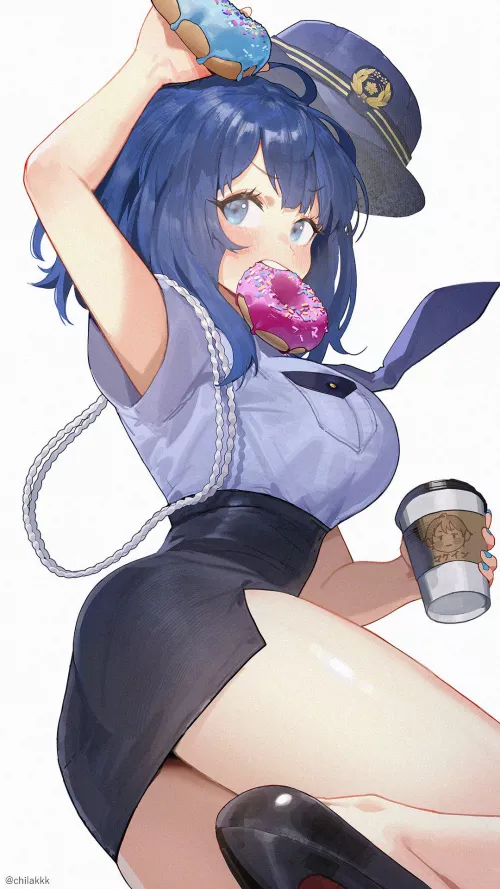 Officer Anna Yanami [Makeine] by CheetahSperm18