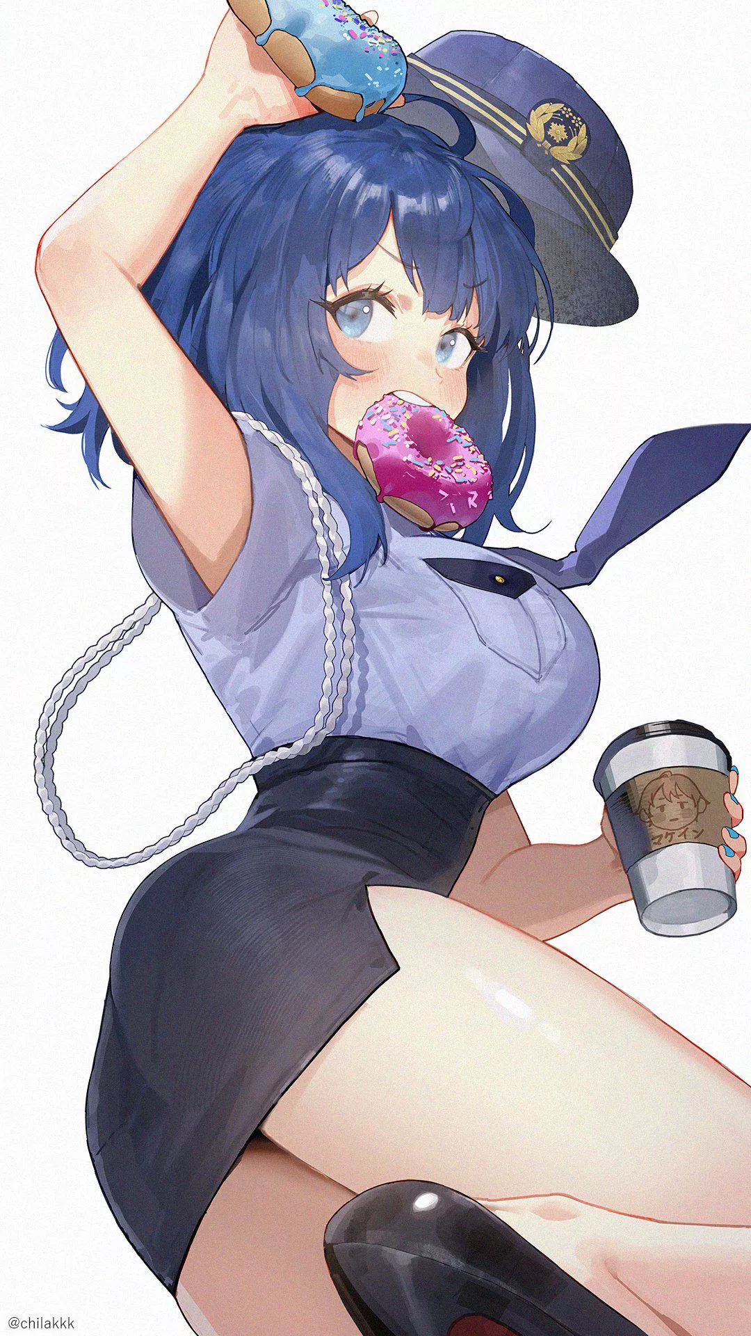 Officer Anna Yanami [Makeine] posted by CheetahSperm18