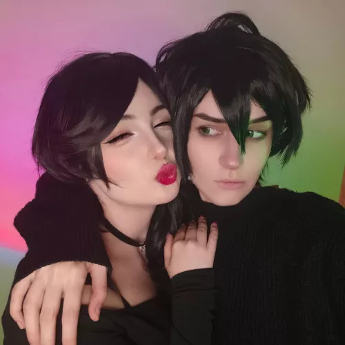 Our Andrew and Ashley cosplay :) by freilson