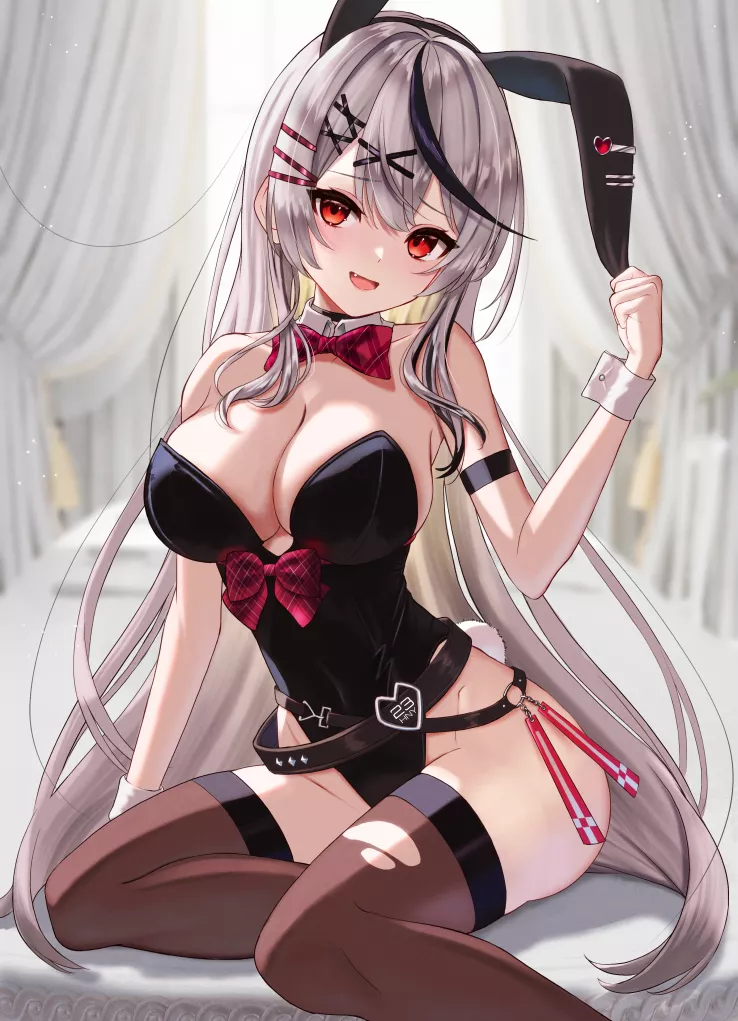 [Sakamata Chloe] Wearing a bunny outfit  posted by marxsander2016